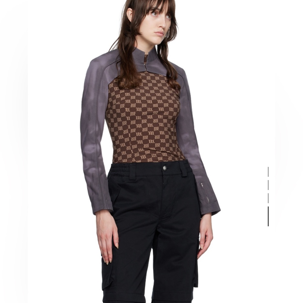 NWT MISBHV thermal reactive bolero jacket size large non stretch denim material - Picture 3 of 4